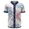 1776 Patriotic Usa Baseball Jersey