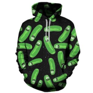 2017 Fashion Rick and morty Hip hop 3d Hoodies Hot cartoon pickle rick 3d printed Women/Men Hoody Streetwear hooded sweatshirts - fad2b6495e20