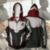 2019 New Avengers Endgame Quantum Realm Sweatshirt Jacket Advanced Tech 3D Hoodie For Men Women All Over 3D Printed Hoodie Cosplay Costumes - 68dc644be96d