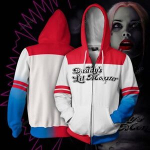 2019 New DC Comics Suicide Squad Harley Quinn Anime 3D Hoodie For Men Women All Over 3D Printed Hoodie 3D Anime Joker cosplay costume - 91479f4b2a55
