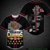 2021 Afc West Division Kansas City Chiefs Champions Baseball Jersey Shirt