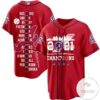 2021 World Series Champions Atlanta Braves Baseball Jersey