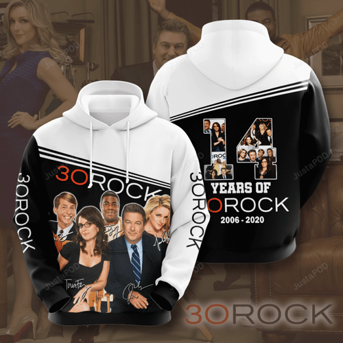 30 Rock Movie Character Anniversary 14 Years 3D Hoodie For Men For Women 30 Rock Movie Character Anniversary 14 Years 3D Hoodie For Men For Women