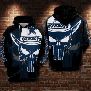 31096-Dallas Cowboys Skull 3d Hoodies Nfl Champions - 52109be5fa2e