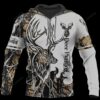 3D Hoodie Deer Hunting 3D All Over Printed Hoodie - 78357419577a