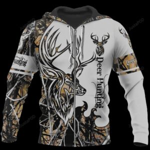 3D Hoodie Deer Hunting 3D All Over Printed Hoodie - 78357419577a