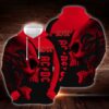 ACDC Hard Rock Skull Red Men and Women 3D Hoodie Shirt ACDC Skull Rock Band 3D Shirt ACDC Rock Band Design 3D Full Printed High Quality 2020 - 2c0b3d34bf32