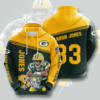 Aaron Jones Green Bay Packers 3D Printed Hoodie/Zipper Hoodie - c29b345b24e4