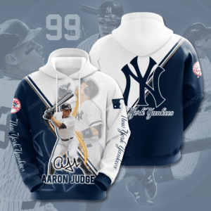 Aaron Judge New York Yankees Men and Women 3D Hoodie Shirt New York Yankees 3D All Over Printed Shirt - 67636b1608ed