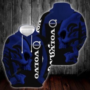 Ab Volvo Skull Black Blue 3d Hoodie For Men For Women Ab Volvo All Over Printed Hoodie. Ab Volvo 3d Full Printing Shirt - 888c156f32b7