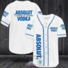 Absolut Vodka Baseball Jersey Shirt