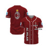 Ac Milan Custom Name Baseball Jersey