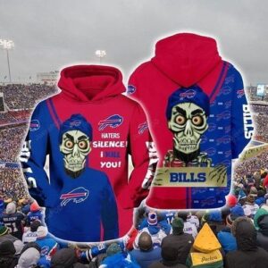 Achmed The Dead Terrorist Buffalo Bills Haters Silence I Kill You Pullover And Zippered Hoodies Custom 3d Bud Light Graphic Printed 3d Hoodie All Over Print Hoodie For Men For Women - 47af53e207ee