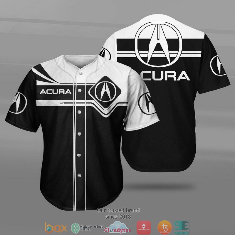 Acura Car Motor Baseball Jersey Acura Car Motor Baseball Jersey