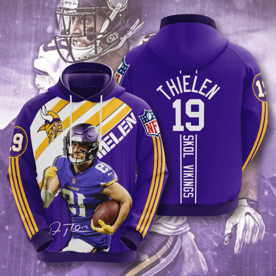 Adam Thielen Minnesota Vikings 19 3D Printed Hoodie/Zipper Hoodie - 5b36f68b7ca4 Adam Thielen Minnesota Vikings 19 3D Printed Hoodie/Zipper Hoodie - 5b36f68b7ca4