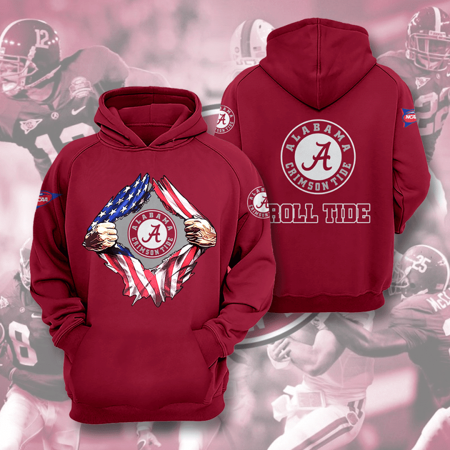 Alabama Crimson Tide 3D Hoodie - 192ee5880854 Alabama Crimson Tide 3D Hoodie - 192ee5880854