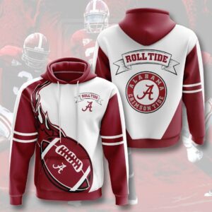 Alabama Crimson Tide 3D Hoodie - 1ab808711d52