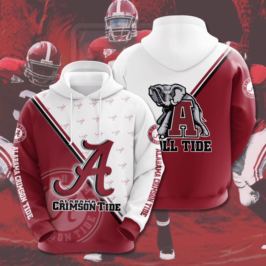 Alabama Crimson Tide 3D Hoodie - 6d13360c8509 Alabama Crimson Tide 3D Hoodie - 6d13360c8509