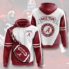 Alabama Crimson Tide 3D Hoodie - a87ee0db49f3