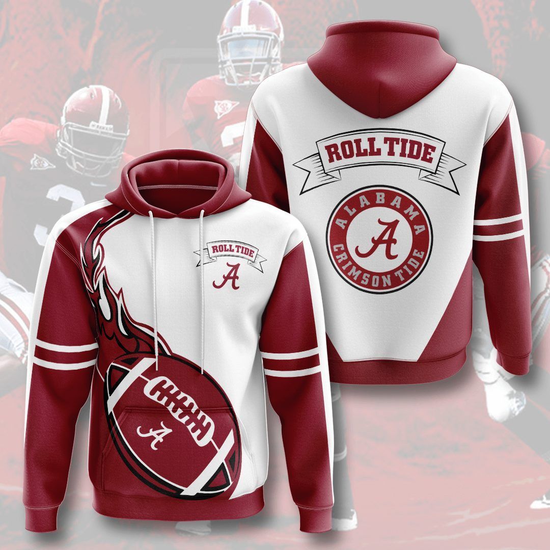 Alabama Crimson Tide 3D Hoodie - a87ee0db49f3 Alabama Crimson Tide 3D Hoodie - a87ee0db49f3