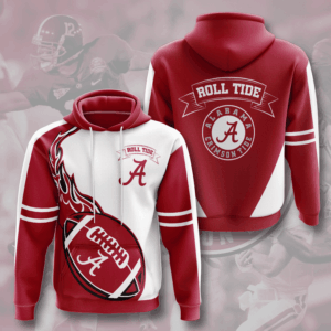 Alabama Crimson Tide 3D Hoodie - e174b09ed421