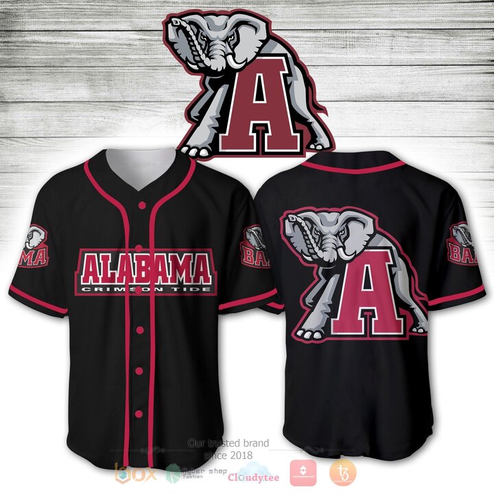Alabama Crimson Tide Baseball Jersey Shirt Alabama Crimson Tide Baseball Jersey Shirt