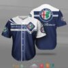 Alfa Romeo Car Motor Baseball Jersey