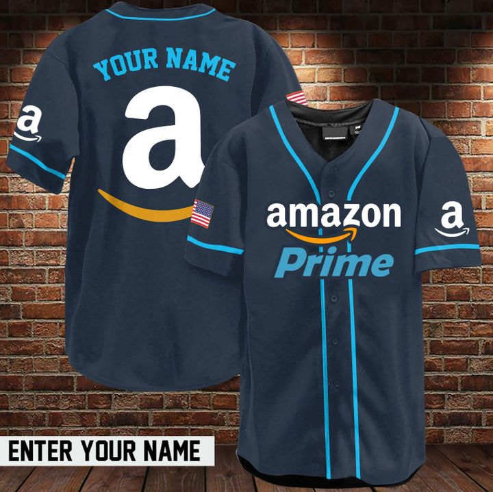 Amazon Prime Custom Name Baseball Jersey Amazon Prime Custom Name Baseball Jersey