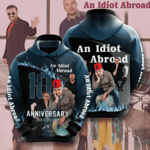 An Idiot Abroad 3D Hoodie - b8999bcd0aaa