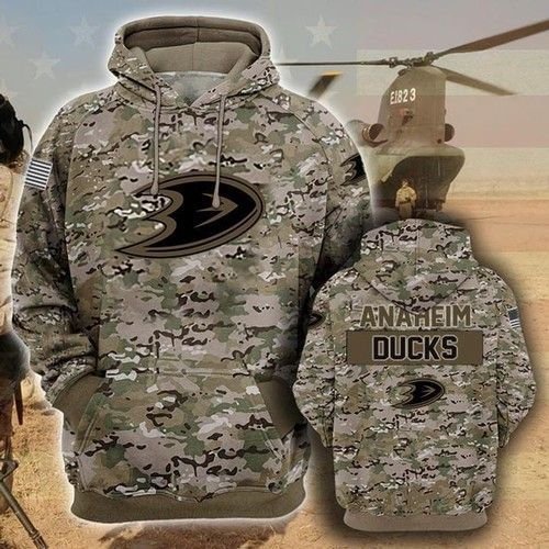Anaheim Ducks Camouflage Veteran Pullover And Zippered Hoodies Custom 3d Graphic Printed 3d Hoodie All Over Print Hoodie For Men For Women - d7a80542ed6b Anaheim Ducks Camouflage Veteran Pullover And Zippered Hoodies Custom 3d Graphic Printed 3d Hoodie All Over Print Hoodie For Men For Women - d7a80542ed6b