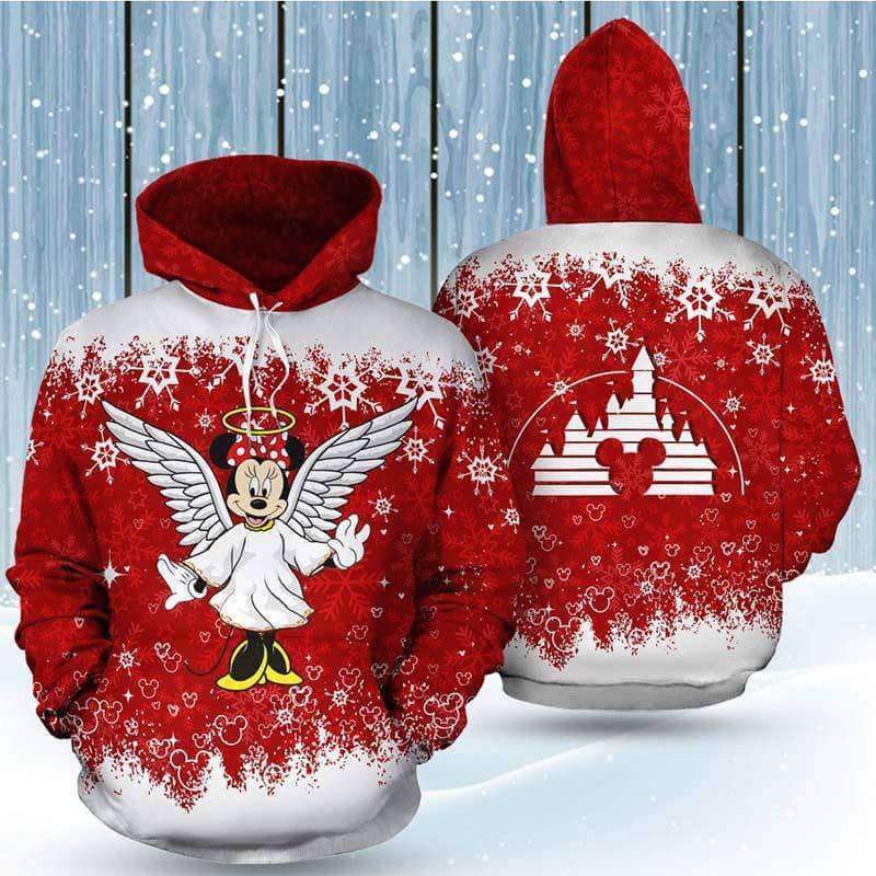 Angel Minnie 3D Printed Hoodie/Zipper Hoodie - 0177951deb74 Angel Minnie 3D Printed Hoodie/Zipper Hoodie - 0177951deb74