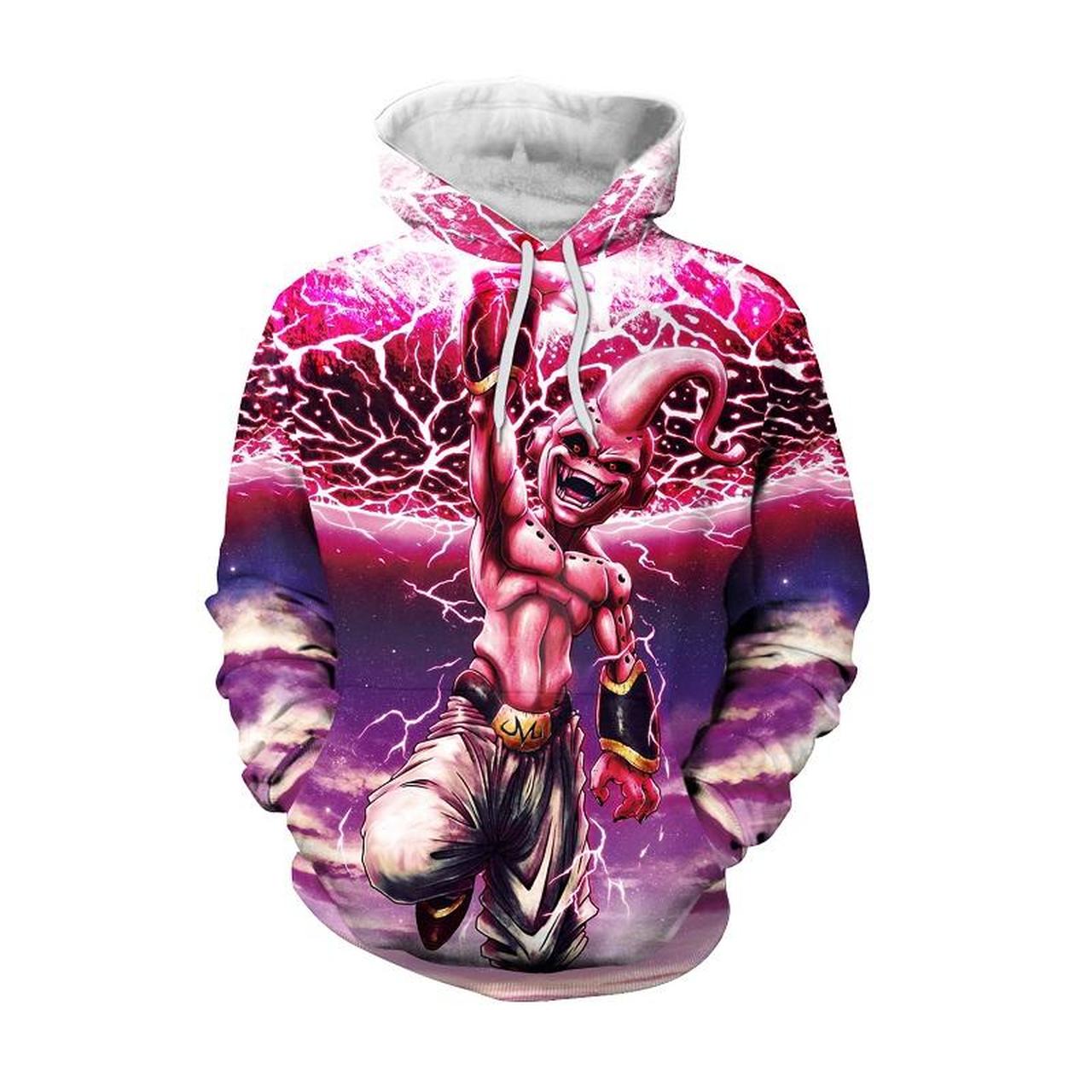 Anime Dragon Ball Z Majin Buu 3D Printed Hoodie/Zipper Hoodie - bc488fccea45 Anime Dragon Ball Z Majin Buu 3D Printed Hoodie/Zipper Hoodie - bc488fccea45