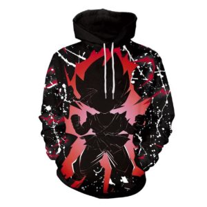 Anime Dragon Ball Z Super Saiyan Goku 3D Printed Hoodie/Zipper Hoodie - 727ee5e954d0