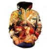 Anime One Piece Pullover And Zippered Hoodies Custom 3d Graphic Printed 3d Hoodie All Over Print Hoodie For Men For Women - e786c7b94e8c