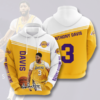 Anthony Davis Los Angeles Lakers 3D Printed Hoodie/Zipper Hoodie - 504b3ba77f5f