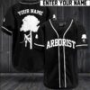 Arborist Custom Name Baseball Jersey