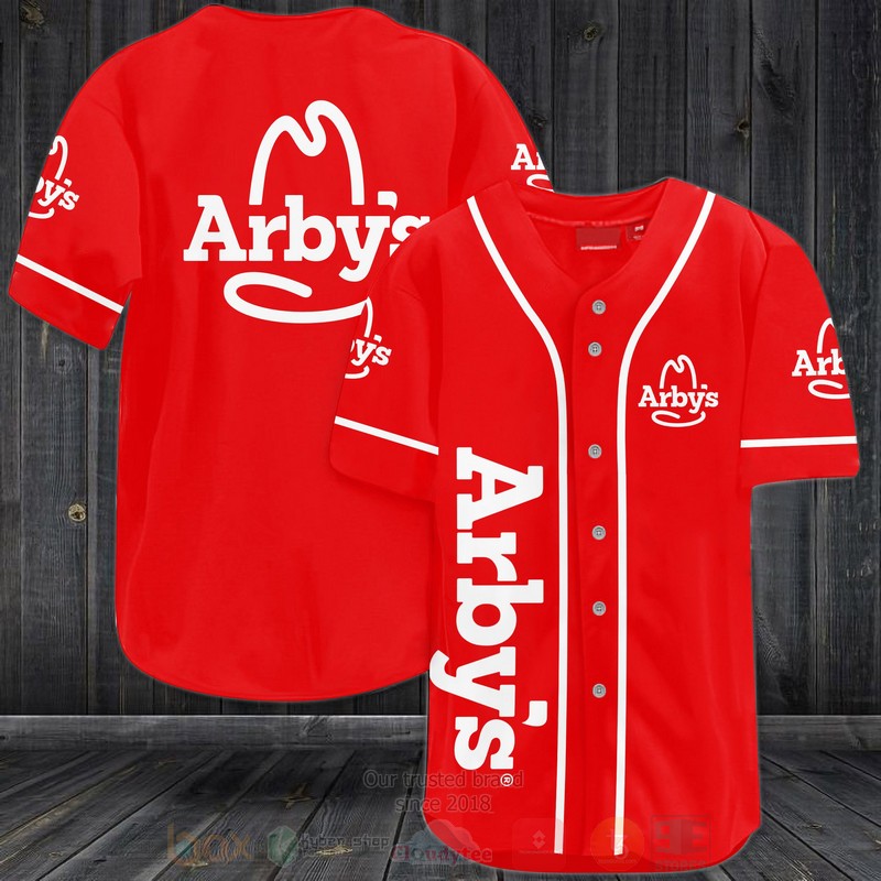 Arby’S Baseball Jersey Shirt Arby’S Baseball Jersey Shirt
