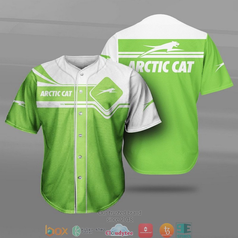Arctic Cat Car Motor Baseball Jersey Arctic Cat Car Motor Baseball Jersey
