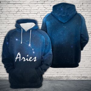 Aries Horoscope 3D Printed Hoodie/Zipper Hoodie - 8cc21f2dbf3d