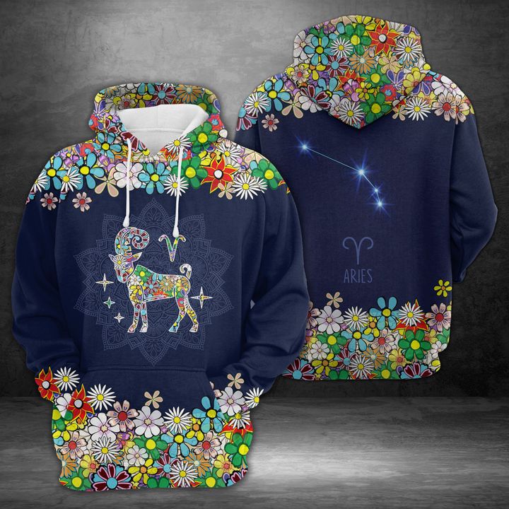 Aries Horoscope Flower 3D Printed Hoodie/Zipper Hoodie - 7ae5c1def4f6 Aries Horoscope Flower 3D Printed Hoodie/Zipper Hoodie - 7ae5c1def4f6