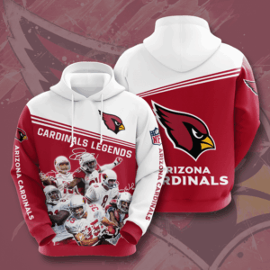 Arizona Cardinals 3D Hoodie - 2f31796bde06