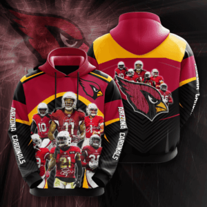 Arizona Cardinals 3D Hoodie - 639860a35377