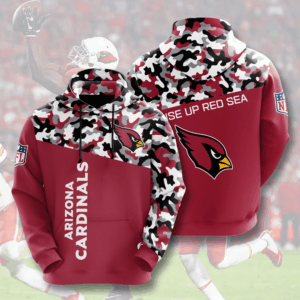 Arizona Cardinals 3D Hoodie - 6fffda56111f