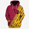 Arizona Cardinals Ncaa Football Many Logo 3d Hoodie For Men For Women Arizona Cardinals All Over Printed Hoodie. Arizona Cardinals 3d Full Printing Shirt - ab8219c42565