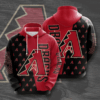 Arizona Diamondbacks 3D Hoodie - 1ad213c93294