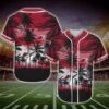 Arkansas Razorbacks Tropical Baseball Jersey