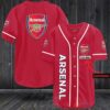 Arsenal Custom Name Baseball Jersey Shirt