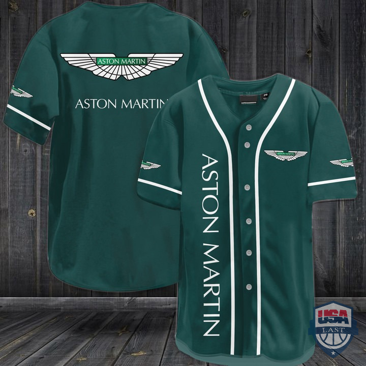 Aston Martin Baseball Jersey Shirt Aston Martin Baseball Jersey Shirt