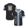 Aston Villa Custom Personalized Name Baseball Jersey