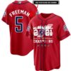 Atlanta Braves 2021 Champions Personalized Custom Baseball Jersey Shirt